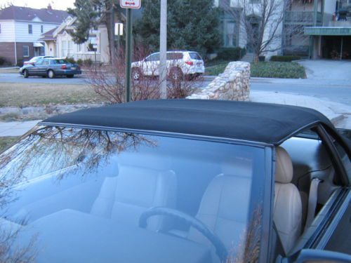 1993 Cadillac Allante Base Convertible 2-Door 4.6L Black/Tan interior 108420 mil, image 13