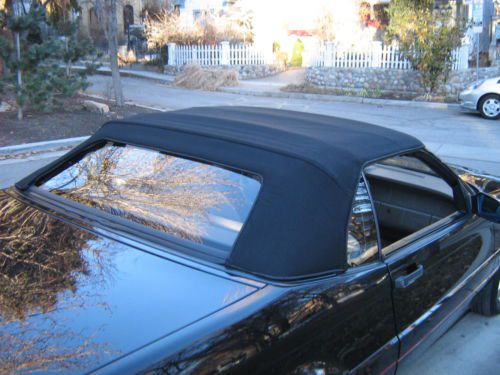 1993 Cadillac Allante Base Convertible 2-Door 4.6L Black/Tan interior 108420 mil, image 15