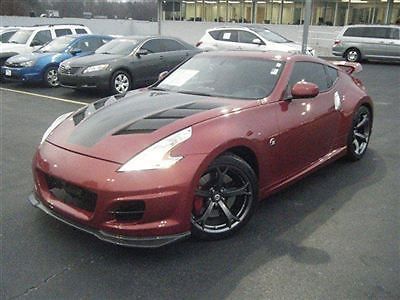 2dr cpe manual touring nissan 370z nismo low miles coupe manual gasoline 3.7l do