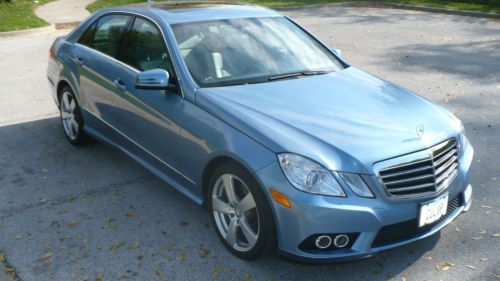 Mercedes benz e 350 sport 4 matic