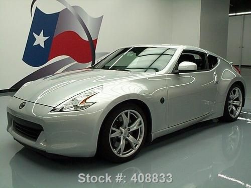 2009 nissan 370z sport 6-speed xenons spoiler 19's 14k! texas direct auto