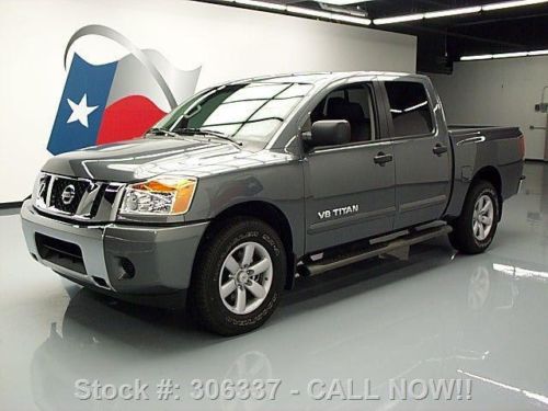 2013 nissan titan sv crew v8 6-passenger side steps 11k texas direct auto