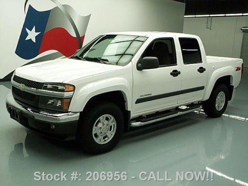 2005 chevy colorado z71 crew cab auto side steps 73k mi texas direct auto