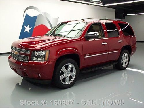 2012 chevrolet tahoe ltz sunroof leather nav dvd 18k!! texas direct auto