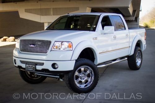 2008 ford f150 regency 4x4 leather sat radio 4 inch lift heated seats