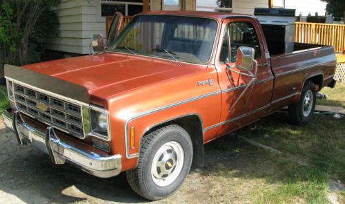 Chevy cheyenne 20 camper special 3/4 ton