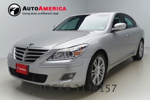 33k low miles 2011 hyundai genesis 4.6l v8 nav leather sunroof keyless start