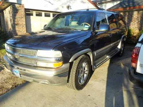 2002 chevrolet suburban 1500 lt sport utility 4-door 5.3l buy it now $5300