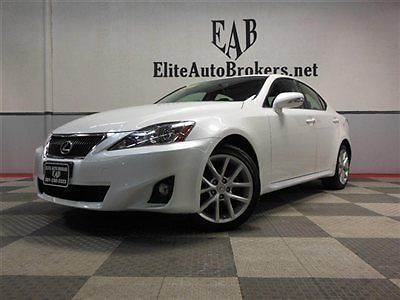 15k-navigation-rear camera-carfax certified-2011 is250 awd-best color