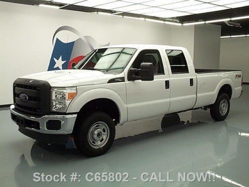 2012 ford f-250 crew cab fx4 4x4 longbed bedliner 14k!! texas direct auto