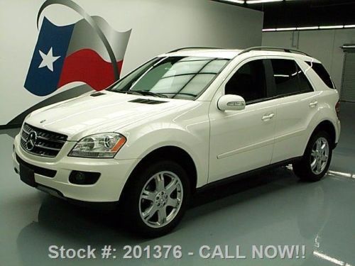 2007 mercedes-benz ml350 4matic awd nav 19&#034; wheels 39k texas direct auto