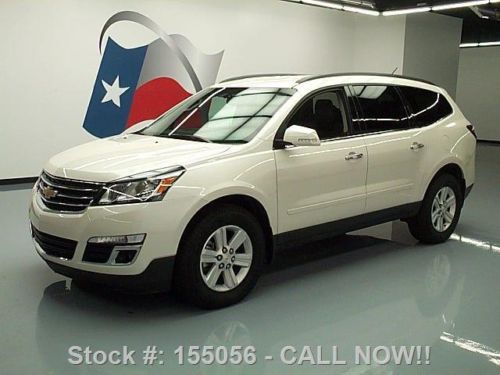 2014 chevy traverse 2lt htd leather rear cam 12k miles texas direct auto