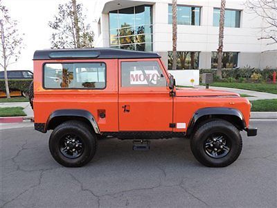 1987 land rover defender 90 / d90 / d 90 / diesel / manual transmission / range