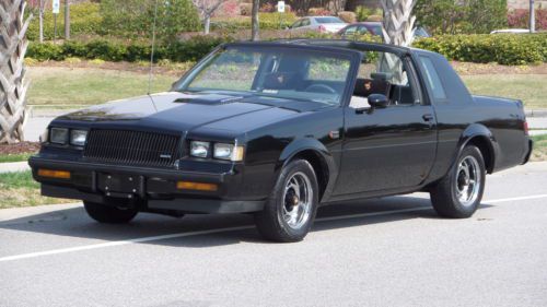 1987 buick grand national-original one owner documented 82k miles with t tops
