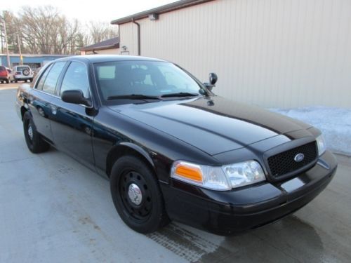 2007 ford crown victoria p71 black police interceptor low 76k miles &amp; low hours