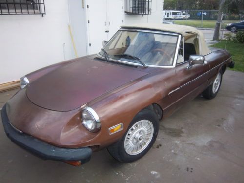 1981 alfa romeo spider-no reserve!!!!!!!!!!!!!!!!!!!!!!!!!!!!!!!!!!!!!!!!!!!!!!!