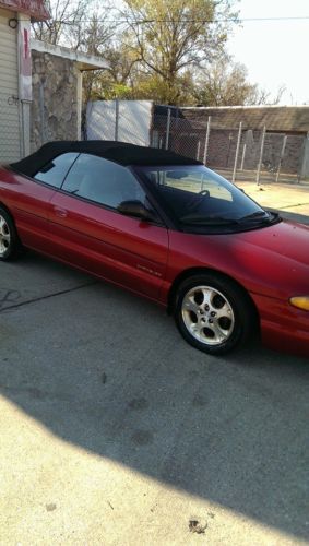 1999 chrysler sebring jxi convertible 2-door 2.5l