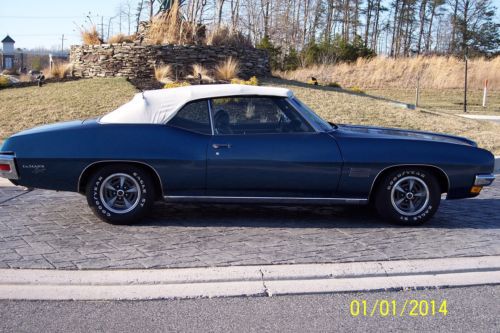 1970 pontiac lemans sport convertible 350 auto power disc brakes tilt