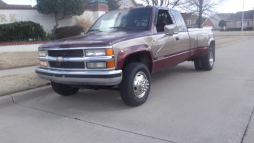 One bad dually-4x4-454cid-silverado low miles 120k