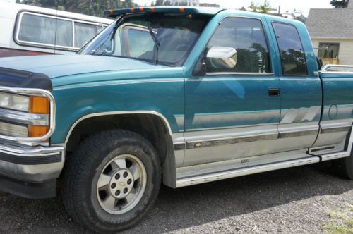 1994 chevy 2500 4x4 custom ext cab w/454tbi