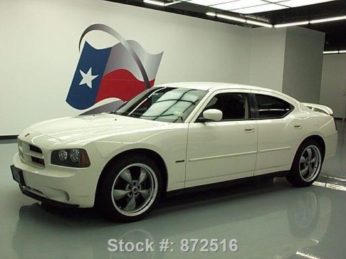 2007 dodge charger r/t hemi htd seats spoiler 20&#039;s 32k texas direct auto