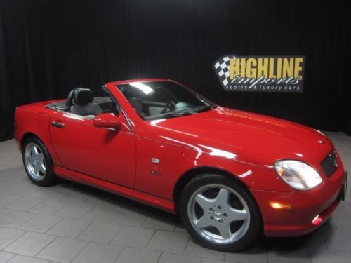 2000 mercedes slk230, 6-speed manual,  185hp 2.3l supercharged 4 cyl.