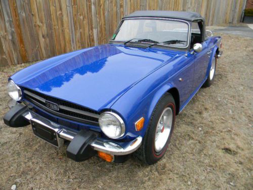 1976 triumph tr6 ....... highly original survivor