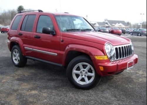 2006 jeep liberty limited sport utility 4-door 3.7l