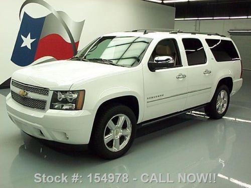 2010 chevy suburban ltz 4x4 sunroof nav dvd 20&#039;s 63k mi texas direct auto