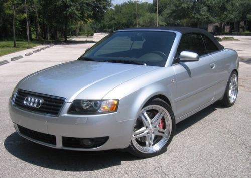 2003 audi a4 cabriolet convertible 2-door 3.0l