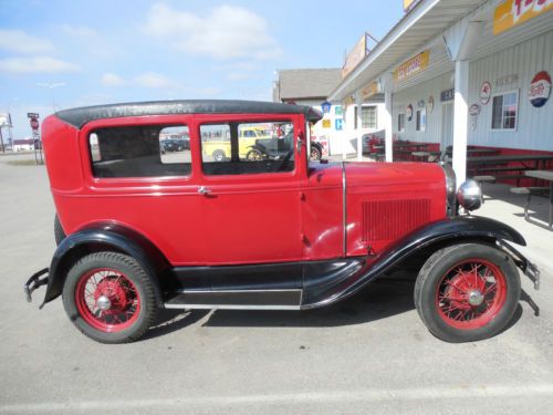 1931 ford model a sedan tudor nice driver