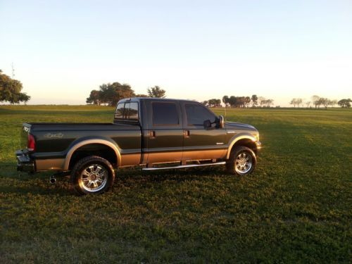 2006 ford f-350 super duty lariat extended cab pickup 4-door 6.0l