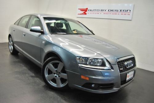 2008 audi a6 3.2 premium quattro - navigation, rear camera, bose, xeon &amp; more!