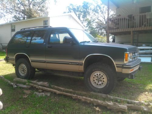 1993 chevrolet s10 blazer tahoe lt sport utility 4-door 4.3l