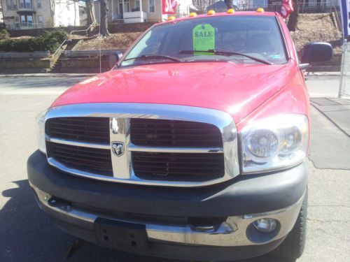 2008 dodge ram 2500 st crew cab pickup 4-door 5.7l hemi trx4 w\ snow plow