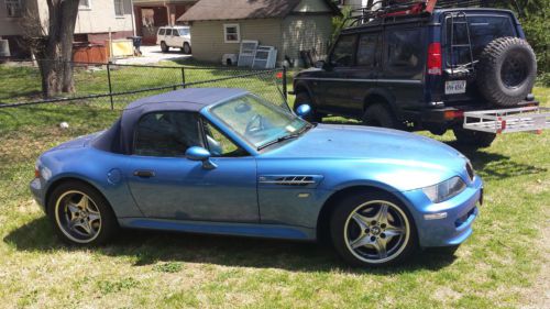 2001 bmw m roadster z3 coupe no reserve