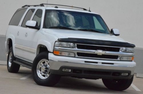 2005 suburban 2500 8.1l engine 4x4 lth seats s/roof r/entertainment $699 ship