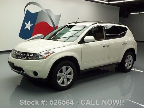 2007 nissan murano s 3.5l v6 roof rack alloy wheels 78k texas direct auto