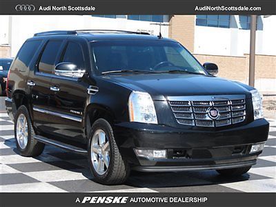 08 cadillac escalade leather awd navigation  heated seats quad seating