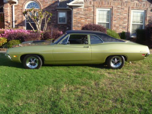 1970 1/2 ford falcon shaker hood 47k miles 302  not fairlane torino