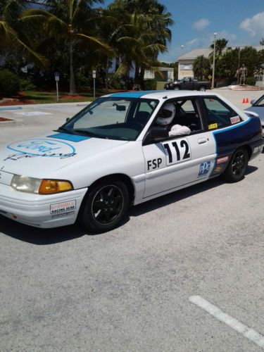 1996 ford escort hatchbk 2 dr 1.9l autocross car