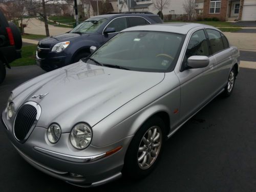 2001 jaguar s-type base sedan 4-door 4.0l