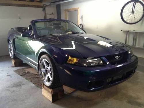 2004 ford mustang cobra convertible - only 2,159 miles