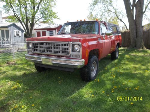 1980 Chevy K20 4WD pickup, long  bed, image 2