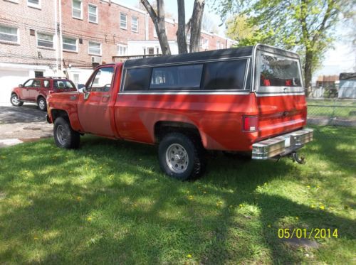1980 Chevy K20 4WD pickup, long  bed, image 5