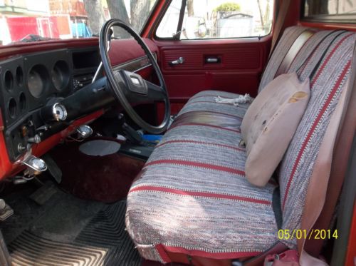 1980 Chevy K20 4WD pickup, long  bed, image 13