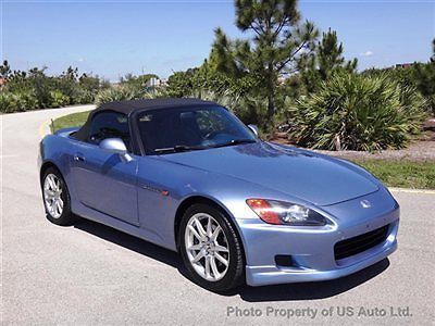 03 honda s2000 convertible clean carfax florida ap1 2.0l vtec 6 speed financing