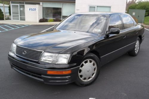 1996 lexus ls400 low miles excellent condition rare find no reserve!!!