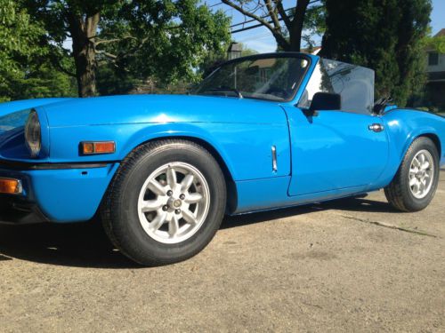 1979 triumph spitfire 1500 convertible- low miles