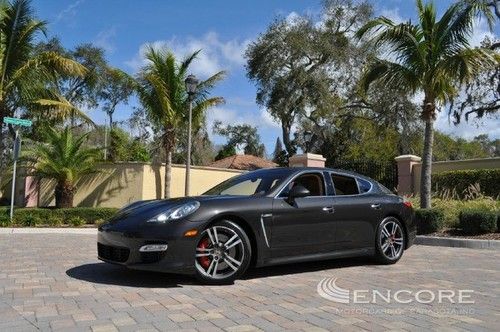2011 porsche panamera turbo hb**sport/comfort packs**sunroof**navi**camera**